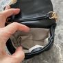 Cute Small Quilted black cross over bag Image 4