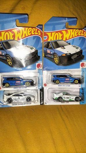 Honda Jap Hot Wheels Job Lot
