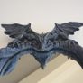 Gothic dragon mirror with candle holder Fantasy Image 2