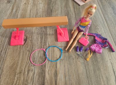 Barbie gymnastics doll