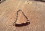 Solid silver bracelet