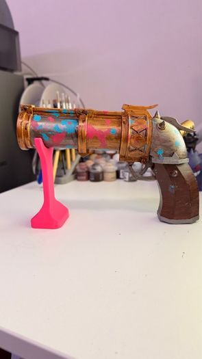 Arcane Jinx Zapper Cosplay Prop + Stand