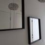 Set of 2 Modern Square Wall Mirrors Image 2