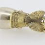 Faberge silver gilt egg form pendant circa 1908 Image 2