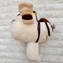 Super Wings Flying Friends Soft Plush Toy AirPlane Bello approx. 18 cm. Dirty Used Please see photos Image 8