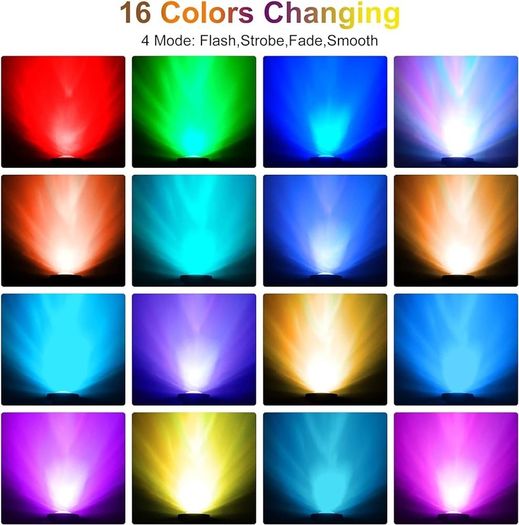 NEW SALE | Pond Lights Mains Powered, RGB Underwater Spotights, Aquarium Lights with Remote Control, IP68 Waterproof, Multicoloured, Submersible, for Aquarium, Garden, Yard, Pool, Fountain, Pond