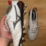 Mizuno Morelia Neo 3 Beta Made In Japan FG White/Black/Chinese Red Image 3