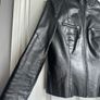 Mango ladies biker leather jacket Image 4