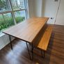 Dining Table and Bench Image 4