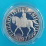 England 1977 Proof Twenty-Five Pence Silver Coin Image 3