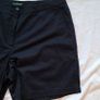 Ralph lauren cotton shorts size 42 waist 20" long Black In like new condition Image 4