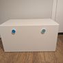 Ikea Smastad bench with toy storage, white Image 3