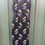 Vintage elegant cheongsam, sz small, hand taylored, brocade silk, D18 post 6e Image 4