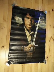The Hobbit Poster - An Unexpected Journey, Bilbo Baggins, Sword