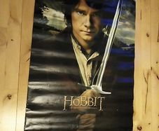 The Hobbit Poster - An Unexpected Journey, Bilbo Baggins, Sword