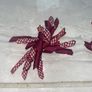 Girls hair accessories x 9 wine / maroon/ burgundy Image 4