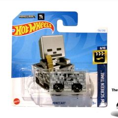 Hot wheels Minecraft Minecart 15 Year Anniversary Diecast Car Brand New Sealed