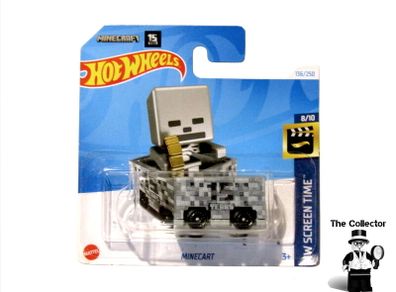 Hot wheels Minecraft Minecart 15 Year Anniversary Diecast Car Brand New Sealed