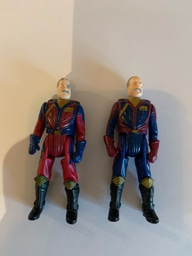 Vintage M.A.S.K. Miles & Maximus Mayhem Figures Kenner Buzzard 1980s