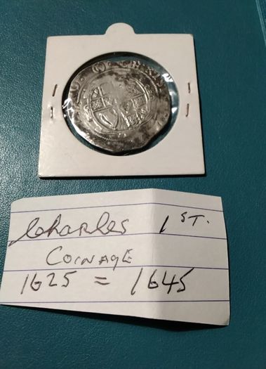 Coins Charles   1st  Shilling