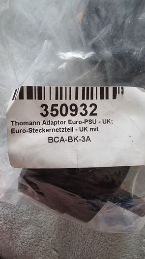 Power Connectors Thomann Adaptor Euro-PSU - UK
