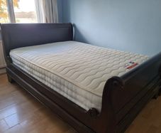 Quality double bed wooden frame