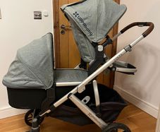 UPPAbaby Vista bassinet + seat unit + accessories