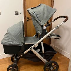 UPPAbaby Vista Chassis + Bassinet + Child Seat + Rains Covers + Accessories