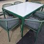 Garden table and chairs Image 4