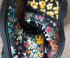 Dr.Martens floral boots UK2.5