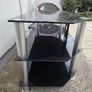 glass tv stand Image 2