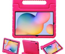 For Samsung Galaxy Tab S6 Lite 2022 Kids Case Shockproof Cover With Stand - Pink
