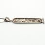 Vintage 925 Sterling Silver Egyptian Pharaoh Necklace Image 6