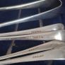 Antique Silverplate  Teaspoons & Sugar Tongs Image 2