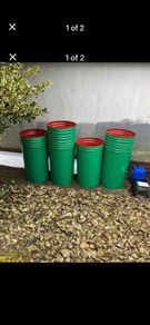 metal bins