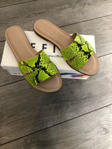 Brand new sandals from office.
