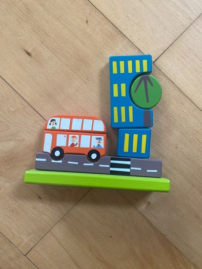 Wooden magnetic puzzle by Floss and Rock