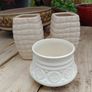 Vintage white pottery Image 2