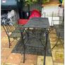 Garden Steel Table & Chairs Image 2