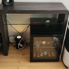 Grey Wood Effect Hall Table Free To Anyone Who Can Collect!!