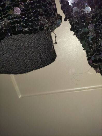 Black sequin jacket age 9 to 10