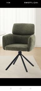 Brand new green swivel chair