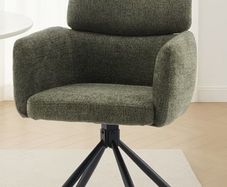 Brand new green swivel chair