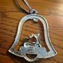Newbridge Silverware Resting Reindeer Christmas Tree Decoration Image 3