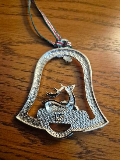 Newbridge Silverware Resting Reindeer Christmas Tree Decoration