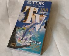 Brand New TDK 3hr VHS Blank Video