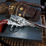 Vintage Cowboy Gun @ Leather Holster Image 4