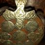 Antique Copper Gun Powder Flask Image 3