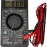 New Professional Digital Electric Multimeter With Cables and 9V Battery #12 Image 5
