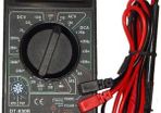 New Professional Digital Electric Multimeter With Cables and Battery